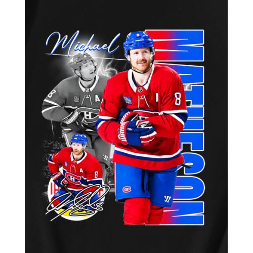 Mike Matheson Montreal Canadiens Nhl Players T-Shirt Mike Matheson Montreal Canadiens Nhl Players T-Shirt