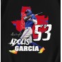 Vintage 90s Adolis Garcia 53 Texas Rangers T-Shirt Vintage 90s Adolis Garcia 53 Texas Rangers T-Shirt