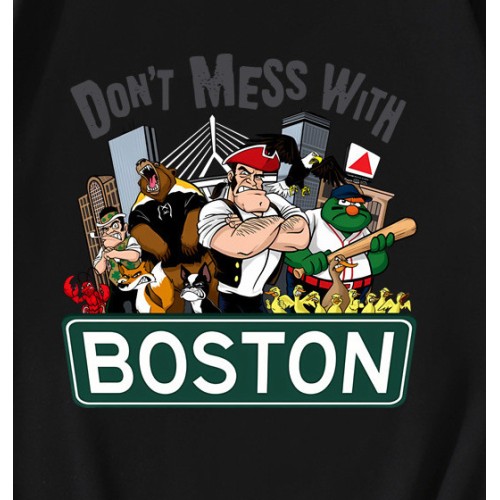 Retro Don’t Mess With Boston T-Shirt Retro Don’t Mess With Boston T-Shirt