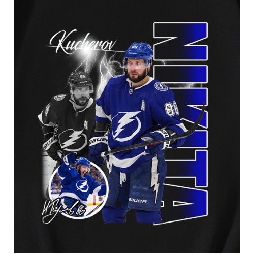 Nikita Kucherov Tampa Bay Lightning Nhl Players T-Shirt Nikita Kucherov Tampa Bay Lightning Nhl Players T-Shirt
