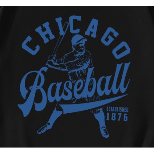 Vintage Chicago Baseball Est 1876 T-Shirt Vintage Chicago Baseball Est 1876 T-Shirt