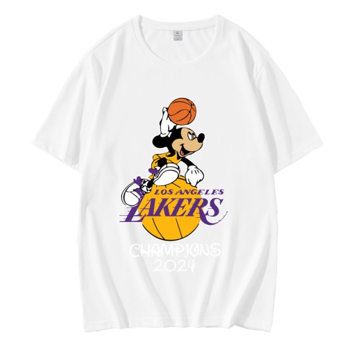 Mickey Mouse Los Angeles Lakers Champions 2024 T-Shirt Mickey Mouse Los Angeles Lakers Champions 2024 T-Shirt