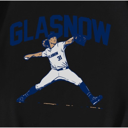 Tyler Glasnow Los Angeles Dodgers Player T-Shirt Tyler Glasnow Los Angeles Dodgers Player T-Shirt