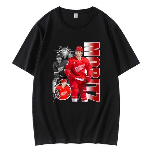 Moritz Seider Detroit Red Wings Nhl Players T-Shirt Moritz Seider Detroit Red Wings Nhl Players T-Shirt