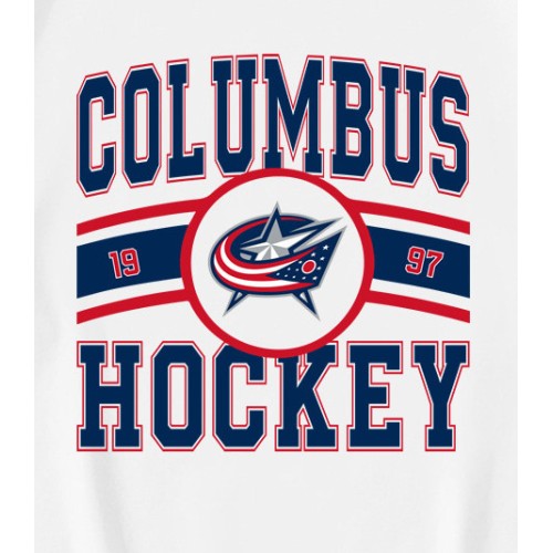 Vintage Columbus Blue Jackets Hockey Logo 1997 T-Shirt Vintage Columbus Blue Jackets Hockey Logo 1997 T-Shirt