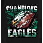 Retro Vintage Champions Eagles Football Super Bowl 2025 T-Shirt Retro Vintage Champions Eagles Football Super Bowl 2025 T-Shirt
