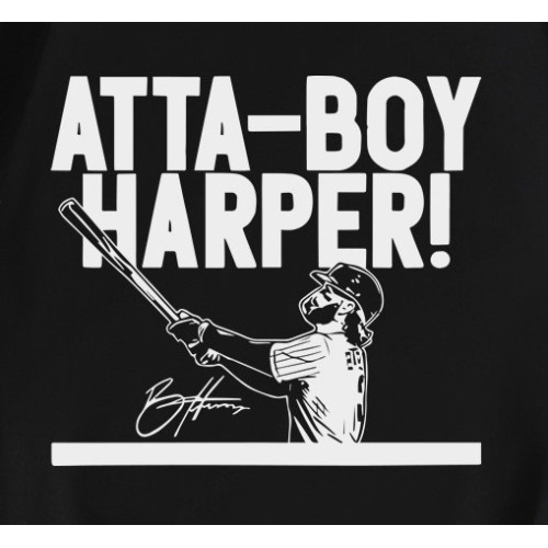 Vintage Atta Boy Harper Signature   T-Shirt