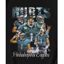 Vintage 90s Jalen Hurts Eagles Football T-Shirt Vintage 90s Jalen Hurts Eagles Football T-Shirt