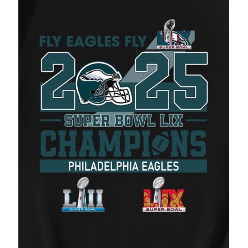 Fly Eagles Super Bowl Champions 2025 Philadelphia Eagles T-Shirt Fly Eagles Super Bowl Champions 2025 Philadelphia Eagles T-Shirt