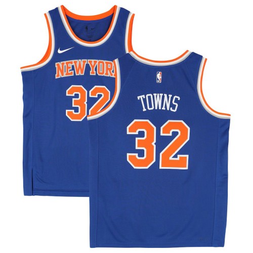 Karl-Anthony Towns New York Knicks Nike Unisex 2023/24 Swingman Jersey - Blue - City Edition Karl-Anthony Towns New York Knicks Nike Unisex 2023/24 Swingman Jersey - Blue - City Edition