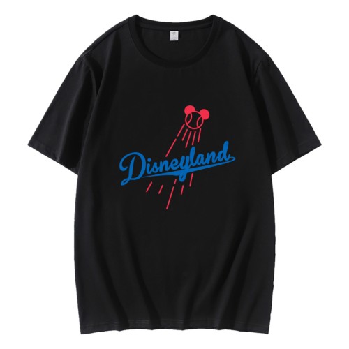 Disneyland LA Dodgers Mickey Mouse Baseball T-Shirt Disneyland LA Dodgers Mickey Mouse Baseball T-Shirt