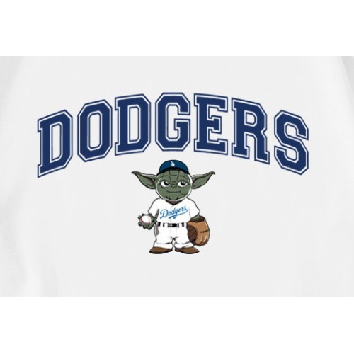 Baby Yoda Dodgers Baseball T-Shirt Baby Yoda Dodgers Baseball T-Shirt