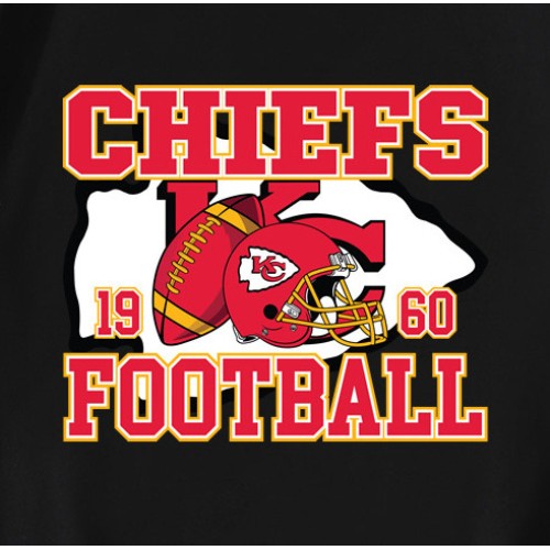 Vintage Chiefs Football Helmet T-Shirt Vintage Chiefs Football Helmet T-Shirt