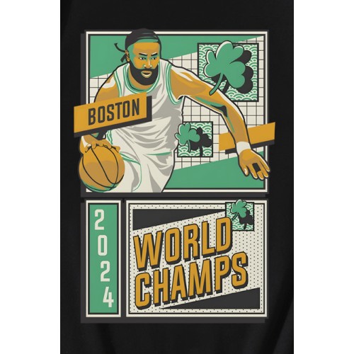 2024 Boston World Champs Basketball T-Shirt 2024 Boston World Champs Basketball T-Shirt