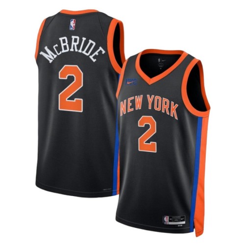 Miles McBride New York Knicks Nike Unisex 2022/23 Swingman Jersey - City Edition - Black Miles McBride New York Knicks Nike Unisex 2022/23 Swingman Jersey - City Edition - Black