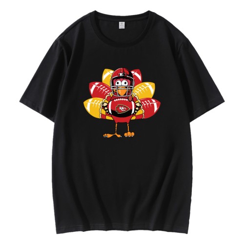 Kansas City Chiefs Turkey Thanksgiving T-Shirt Kansas City Chiefs Turkey Thanksgiving T-Shirt