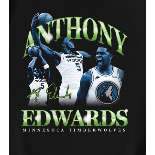 Anthony Edwards Minnesota Timberwolves T-Shirt Anthony Edwards Minnesota Timberwolves T-Shirt