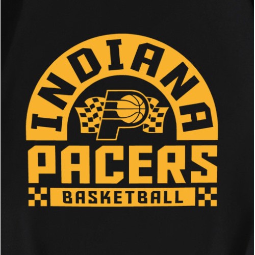 Checkered Indiana Pacers Basketball T-Shirt Checkered Indiana Pacers Basketball T-Shirt
