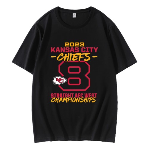 Kansas City Chiefs 8 Straight AFC West Championships T-Shirt Kansas City Chiefs 8 Straight AFC West Championships T-Shirt