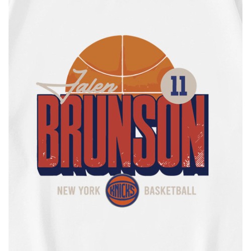 Jalen Brunson New York Knicks NBA Player T-Shirt Jalen Brunson New York Knicks NBA Player T-Shirt