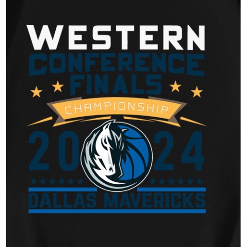 Dallas Mavericks 2024 Western Conference Finals T-Shirt Dallas Mavericks 2024 Western Conference Finals T-Shirt