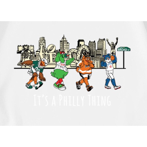 It’s A Philly Thing Philadelphia Sports Mascots T-Shirt It’s A Philly Thing Philadelphia Sports Mascots T-Shirt