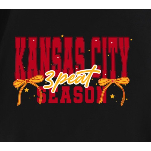 Kansas City Chiefs 3Peat Season Super Bowl Football T-Shirt Kansas City Chiefs 3Peat Season Super Bowl Football T-Shirt