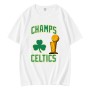 Champs Celtics NBA 2024 Trophy T-Shirt Champs Celtics NBA 2024 Trophy T-Shirt