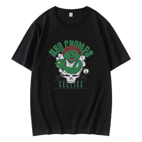 Boston Celtics 2024 NBA Champs Grateful Dead T-Shirt Boston Celtics 2024 NBA Champs Grateful Dead T-Shirt