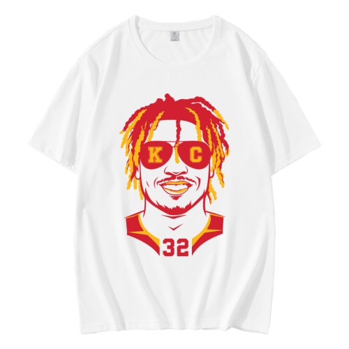 Kansas City Chiefs NFL Football Player 32 T-Shirt Kansas City Chiefs NFL Football Player 32 T-Shirt