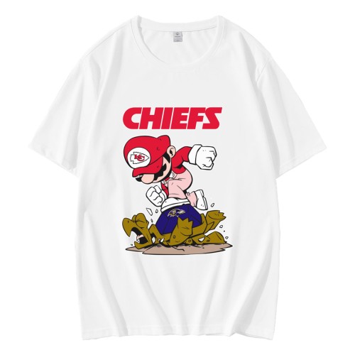 Mario Chiefs Stomps On Baltimore Ravens T-Shirt Mario Chiefs Stomps On Baltimore Ravens T-Shirt