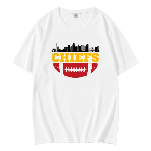 NFL Chiefs Football Skyline T-Shirt NFL Chiefs Football Skyline T-Shirt