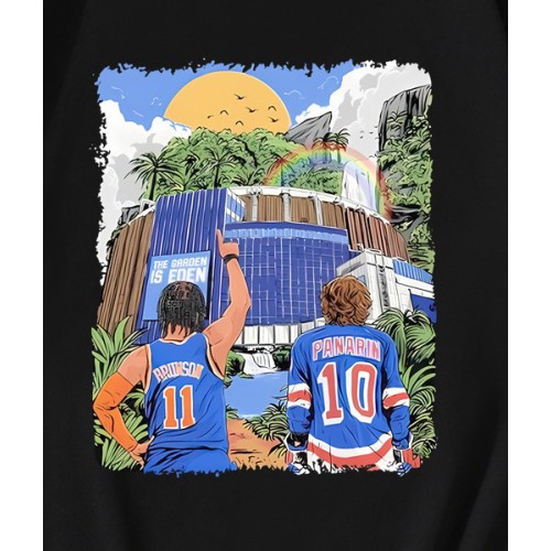 Jalen Brunson and Artemi Panarin The Garden Is Eden T-Shirt Jalen Brunson and Artemi Panarin The Garden Is Eden T-Shirt