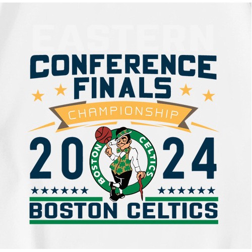 Boston Celtics 2024 Eastern Conference Finals T-Shirt Boston Celtics 2024 Eastern Conference Finals T-Shirt