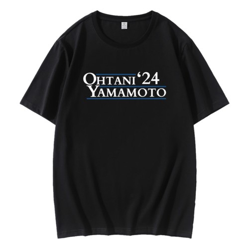 Ohtani Yamamoto 24 MLB Dodgers Player T-Shirt Ohtani Yamamoto 24 MLB Dodgers Player T-Shirt