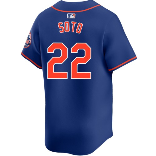 Juan Soto New York Mets Nike Alternate Limited Player Jersey – Royal Juan Soto New York Mets Nike Alternate Limited Player Jersey – Royal