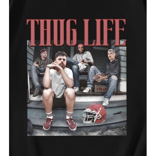 Chiefs Thug Life American Football Game Day T-Shirt Chiefs Thug Life American Football Game Day T-Shirt