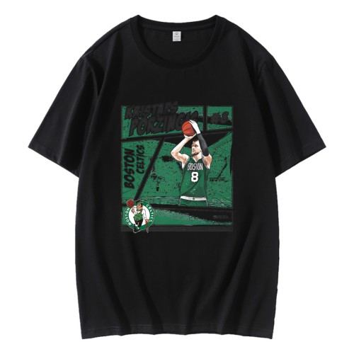 Kristaps Porzingis Boston Celtics Comic T-Shirt Kristaps Porzingis Boston Celtics Comic T-Shirt