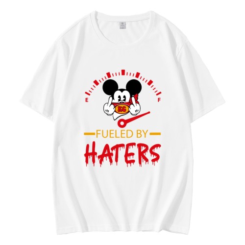 Mickey Chiefs Fueled By Haters 49ers T-Shirt Mickey Chiefs Fueled By Haters 49ers T-Shirt