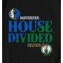 House Divided Boston Celtics vs Dallas Mavericks T-Shirt House Divided Boston Celtics vs Dallas Mavericks T-Shirt