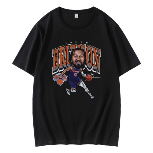 Jalen Brunson New York Knicks Cartoon T-Shirt Jalen Brunson New York Knicks Cartoon T-Shirt