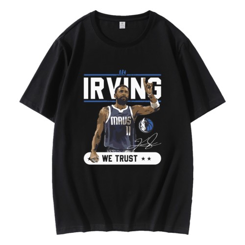 In Irving We Trust Dallas Mavericks Player T-Shirt In Irving We Trust Dallas Mavericks Player T-Shirt
