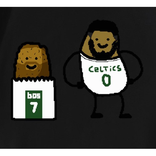 Hash Brown and Potatum Boston Celtics T-Shirt Hash Brown and Potatum Boston Celtics T-Shirt