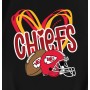 Kansas City Chiefs Football Heart Helmet T-Shirt Kansas City Chiefs Football Heart Helmet T-Shirt