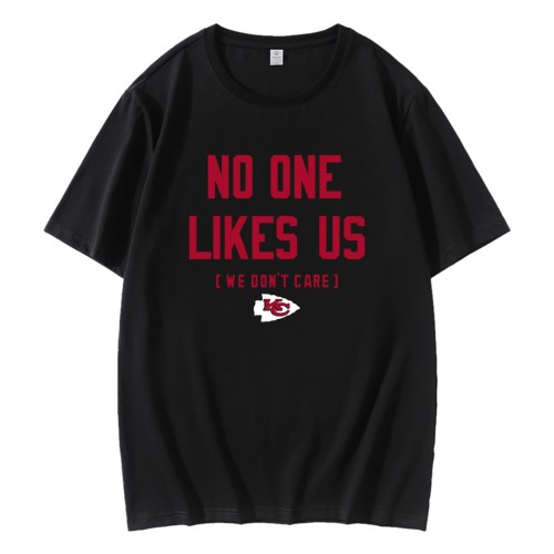 Kansas City Chiefs No One Likes Us We Dont Care T-Shirt Kansas City Chiefs No One Likes Us We Dont Care T-Shirt