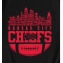 Kansas City Chiefs Skyline Football Names T-Shirt Kansas City Chiefs Skyline Football Names T-Shirt