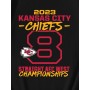 Kansas City Chiefs 8 Straight AFC West Championships T-Shirt Kansas City Chiefs 8 Straight AFC West Championships T-Shirt