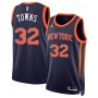 Karl-Anthony Towns New York Knicks Jordan Brand 2022/23 Swingman Jersey - Statement Edition - Navy Karl-Anthony Towns New York Knicks Jordan Brand 2022/23 Swingman Jersey - Statement Edition - Navy