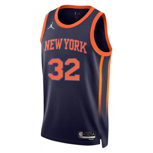 Karl-Anthony Towns New York Knicks Jordan Brand 2022/23 Swingman Jersey - Statement Edition - Navy Karl-Anthony Towns New York Knicks Jordan Brand 2022/23 Swingman Jersey - Statement Edition - Navy