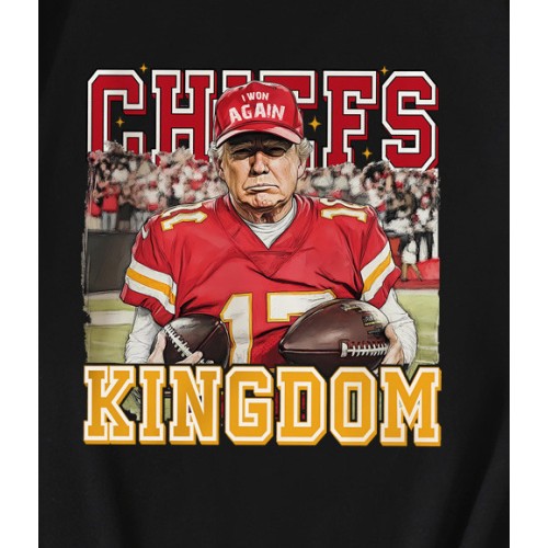Kansas City Chiefs Kingdom Donald Trump T-Shirt Kansas City Chiefs Kingdom Donald Trump T-Shirt